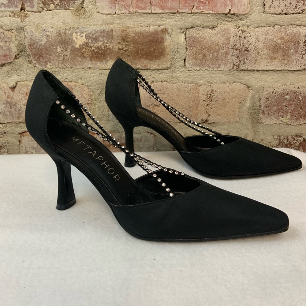Metaphor evening black heels 6 - Picture 2 of 8